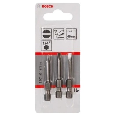 Bosch S0 5x4 49 mm 3 ks 2607001475