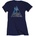 Def Leppard Triangle Logo Navy Blue L Дамски Риза (DEFLTS05LN03)