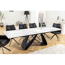 LuxD Roztahovací keramický stůl Bayarmaa 180-220-260 cm bílý
