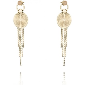 Image 1 of Bijutanki Позлатени Висящи Обеци от Медицинска Стомана