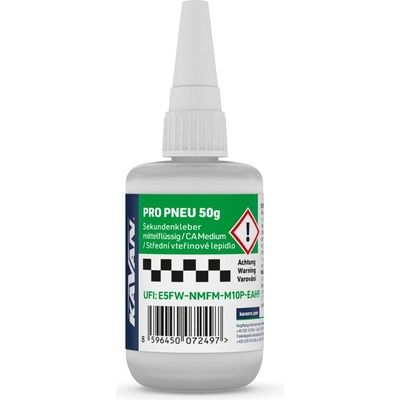 KAVAN PRO PNEU stredné sekundové lepidlo 50g
