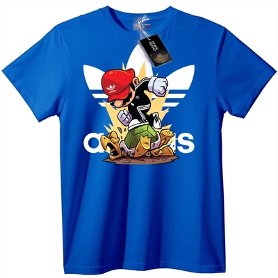 NOONEBRAND Тениска Adidas Cartoon Breaker - 2XL, Black