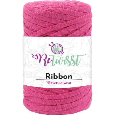 Ribbon ReTwisst 24 fuchsiová