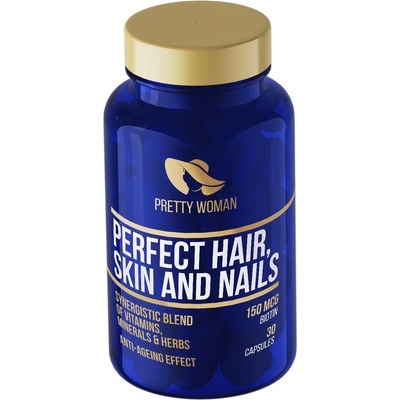 Pretty Woman Perfect Hair, Skin and Nails, 30 капсули, Pretty Woman