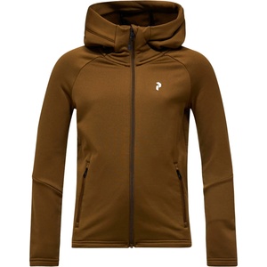 Peak Performance Детско поларено яке Peak Performance Kid's Rider Essentials Zip Hood Fleece jacket - Meadow Moss / Meadow Moss - размер 150 (703-5637-0513)