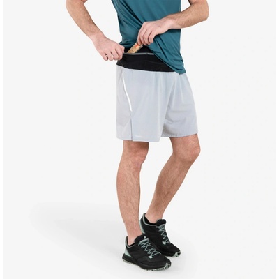 Kiprun pánské baggy kraťasy na trailový běh šedá šedé