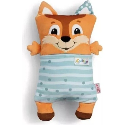 Nici Cosidoos: 2 v 1 oboustranný plyšák a polštář na spaní - 20 x 30 cm, liška