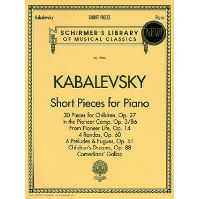 Short Pieces for Piano