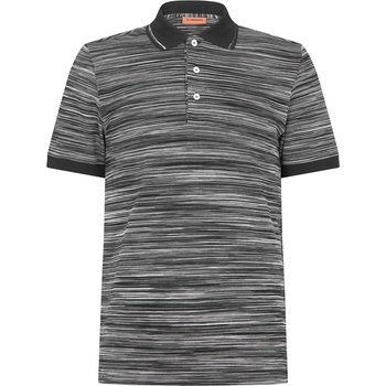Missoni Блуза с яка MISSONI Short Sleeve Tipped Polo Shirt - Black F901B