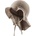 Sterntaler Детска шапка с козирка Sterntaler Kids' Sun Hat Plain Hat - Taupe - размер 55 cm (904-3669-0317)