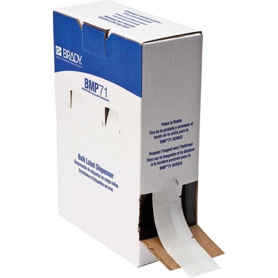 Brady BM-107-427 / 174411, Bulk Self-laminating Vinyl Labels, 50.80 mm x 38.10 mm