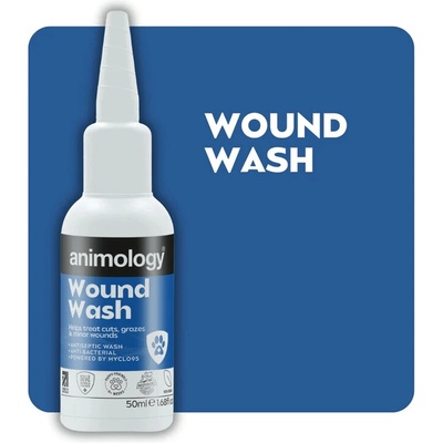 Animology Wound Wash roztok na rany pre psy 50 ml