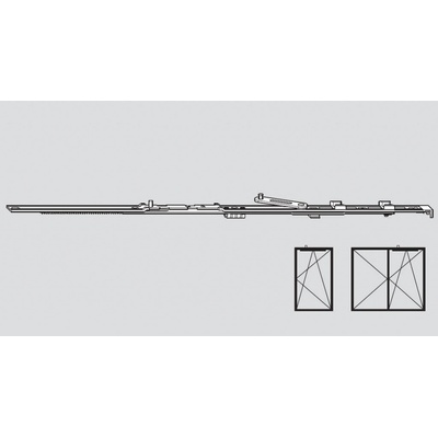 ROTO NT Křídlové nůžky 500/890 FFB 801-1000 mm – Zbozi.Blesk.cz