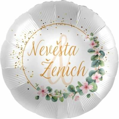 Albi Balónek fóliový Nevěsta&Ženich