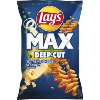 Lay's Max Syr cibuľa 24 x 120 g