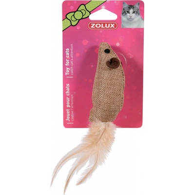 Zolux Hračka textil myš 9cm