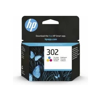 HP Compaq HP 302 (F6U65AE) Original Druckerpatrone Farbe (Cyan/Magenta/Gelb) für HP
