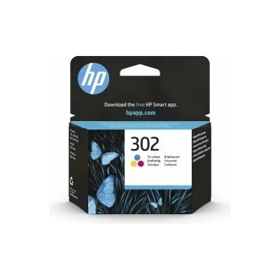 HP Compaq HP 302 (F6U65AE) Original Druckerpatrone Farbe (Cyan/Magenta/Gelb) für HP