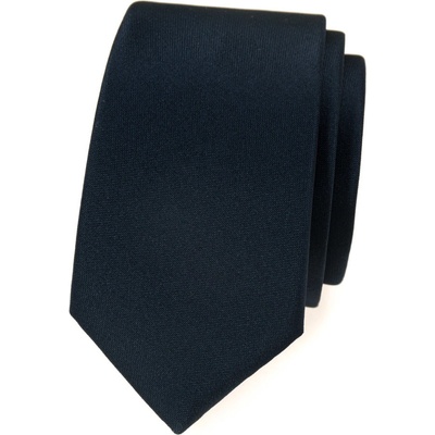 Avantgard Kravata Slim Lux 571-9912 modrá MAT