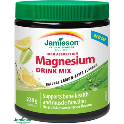 JAMIESON Hořčík DRINK MIX příchuť citrón limetka 228 g