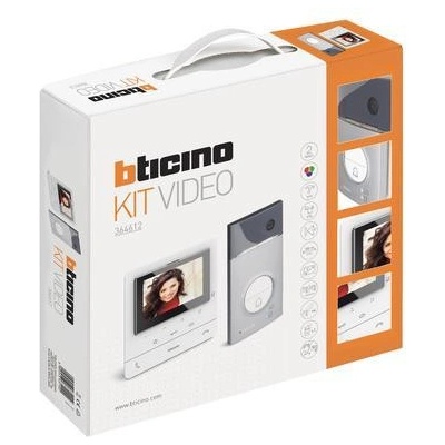 BTicino Видео-домофон комплект Classe 100V16E дисплей и LINEA 3000 входен панел - 364612 (364612)