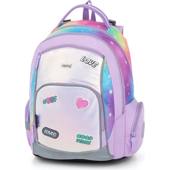 Karton P+P batoh OXY GO Shiny světle fialová