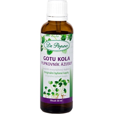 Dr.Popov Kapky bylinné Gotu kola 50 ml