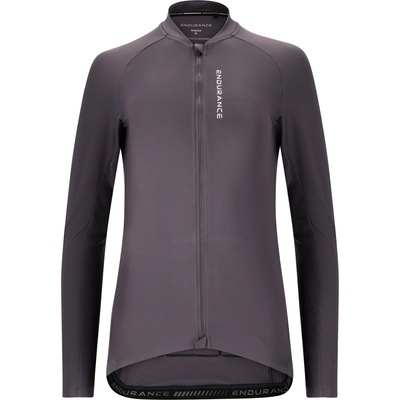 ENDURANCE Дамска фланелка с дълъг ръкав за колоездене ENDURANCE Women's Paxton Cycling/MTB L/S Jersey Cycling jersey - Graystone - размер XS (156-2771-0211)