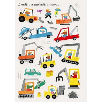 Jiri Models Moje první samolepkování Bagry a jeřáby