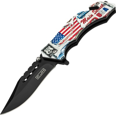 CJH záchranárský nôž, USA vlajka 44004