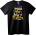 NOONEBRAND Тениска Направи Себе Си Приоритет - 2XL, Black