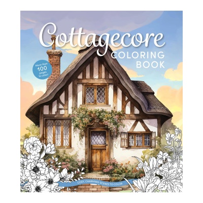 Cottagecore Coloring Book