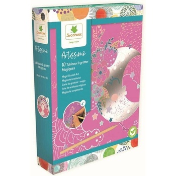 Vyškrabávací obrázky Sycomore Artissimo Magický sen