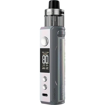 VooPoo Drag X2 Mod Pod 80 W Full Kit 0 mAh Colorful Silver 1 ks