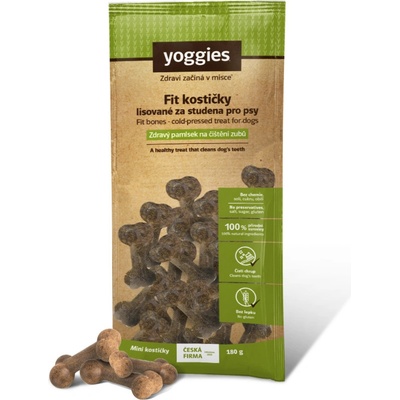 Yoggies MINIFit kostičky na čištění zubů 180 g