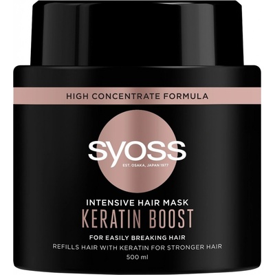 Syoss Keratin keratínova maska na vlasy 500 ml