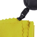Ručníky Spokey NEMO Rychleschnoucí ručník 40 x 40 cm žlutý s karabinou