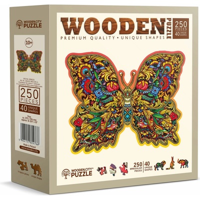 WOODEN CITY Dřevěné Královská křídla EKO 250 dielov