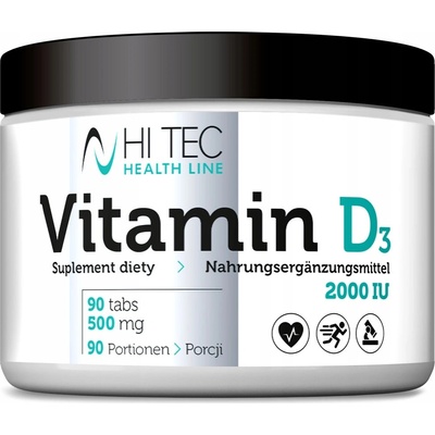 HiTec Nutrition HL Vitamin D3 2000 IU 90 tabliet