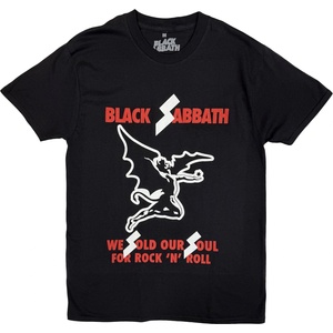 Black Sabbath Sold our Soul Black L Риза (BSTS03MB03)
