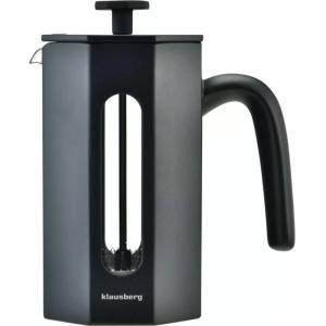 Klausberg Френска преса за кафе Klausberg KB 7677, 600 ml, Стъкло, Графит/черен (KB 7677)