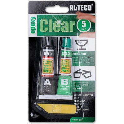Alteco 3-Ton Clear F-05 Epoxy Adhesive epoxidové lepidlo 20g