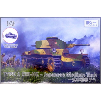 IBG Models Type 1 CHI-HE Japanese Medium Tank 1:72