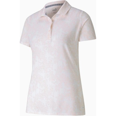 Puma Dámska polokošeľa Golf Roses Polo ružová