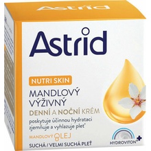 Astrid Nutri Skin mandľový výživný denný a nočný krém pre suchú až veľmi suchú pleť 50 ml