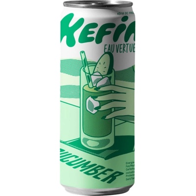 Kefir Eau Vertueuse Bio vodní kefír Okurka 250 ml – Zboží Dáma