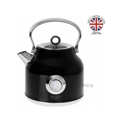 Adler Electric kettle with thermometer 1.7L STRIX