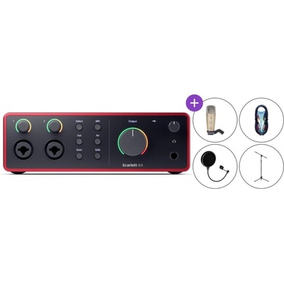 Focusrite Scarlett 4i4 4th Gen SET