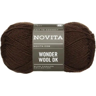 Novita Wonder Wool DK 6341 Čokoládová
