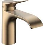 Hansgrohe Vivenis - Смесител за умивалник, EcoSmart, CoolStart, матиран бронз 75015140 (75015140)